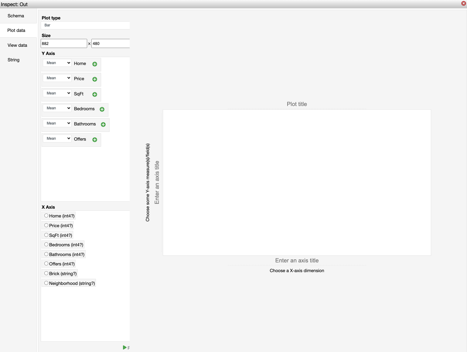 Extra tools for visualization inside Polynote (Plot section)